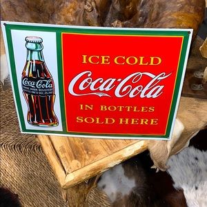 Vintage inspired Coca-Cola sign